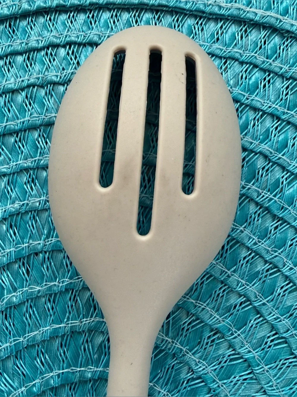 Our Table Slotted Silicone Spoon